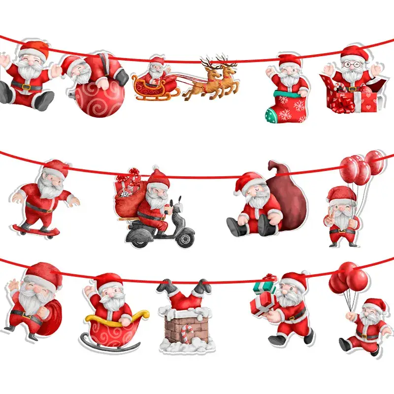Santa Claus Christmas Decorations Set - Image 6