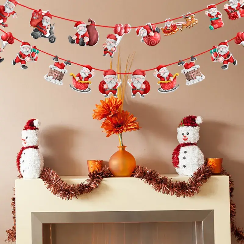 Santa Claus Christmas Decorations Set — feature 10