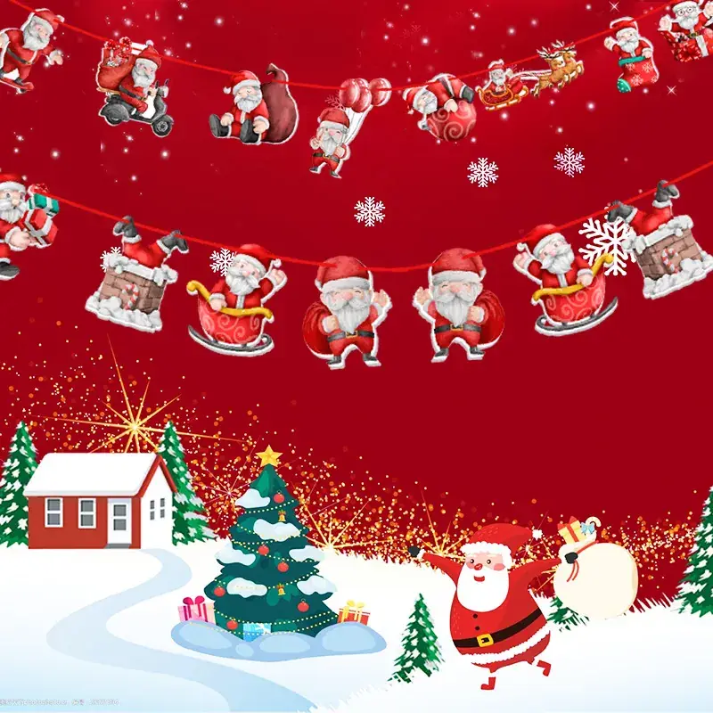 Santa Claus Christmas Decorations Set — feature 3