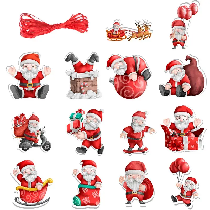 Santa Claus Christmas Decorations Set — feature 7