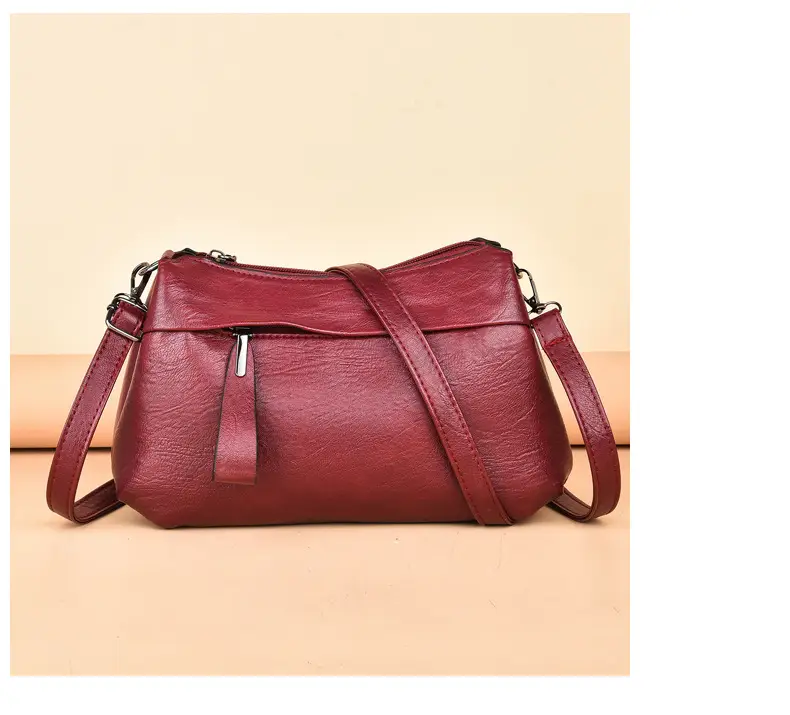 Stylish Red Shoulder Crossbody Bag for Women — feature 11
