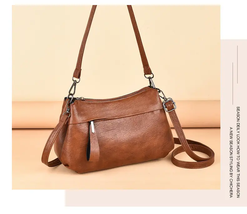 Stylish Red Shoulder Crossbody Bag for Women — feature 13