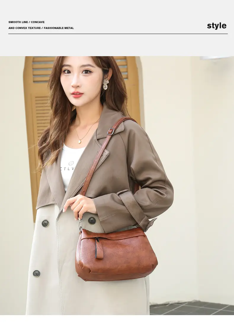 Stylish Red Shoulder Crossbody Bag for Women — feature 26