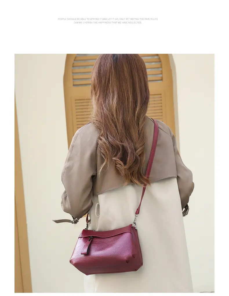 Stylish Red Shoulder Crossbody Bag for Women — feature 30