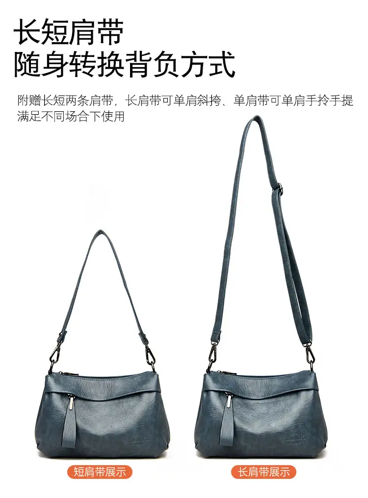 Stylish Red Shoulder Crossbody Bag for Women — feature 6
