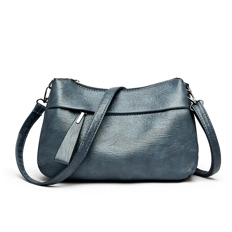 Blue Long Shoulder Strap