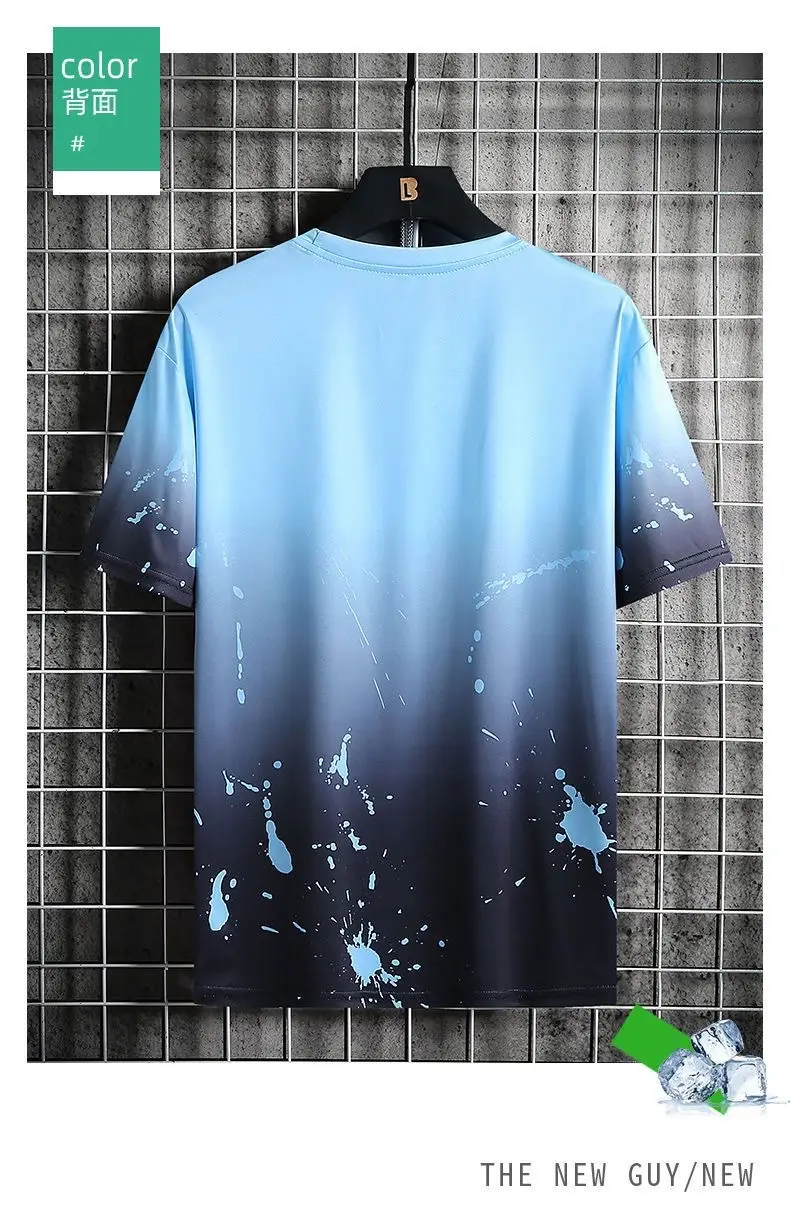 Men's Black Graphic T-Shirt with Tower Design Large — feature 12