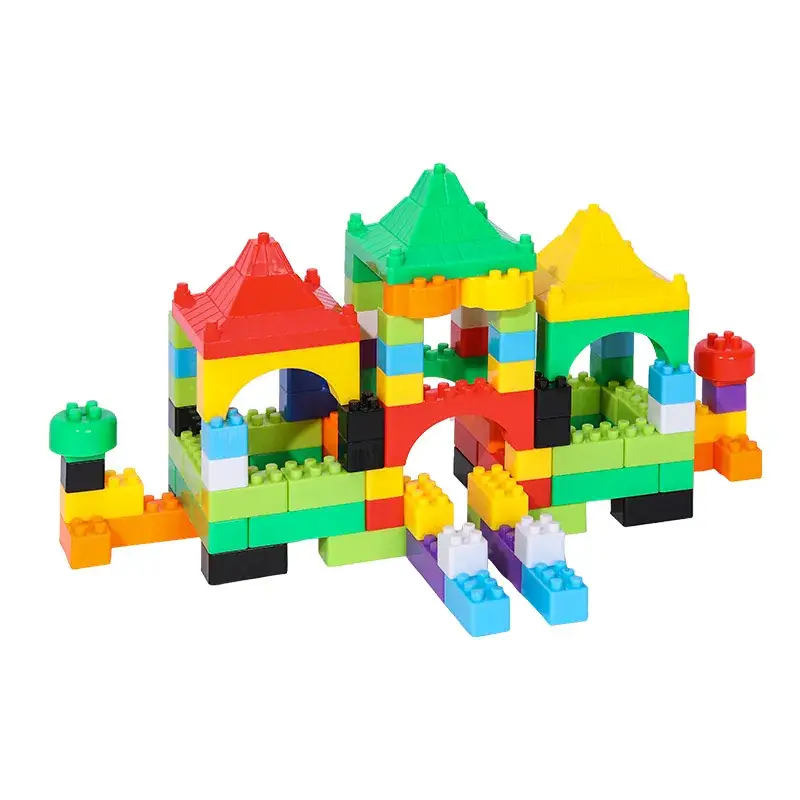 Children's Plastic Building Blocks Educational Multi-Functional Toys - Image 9
