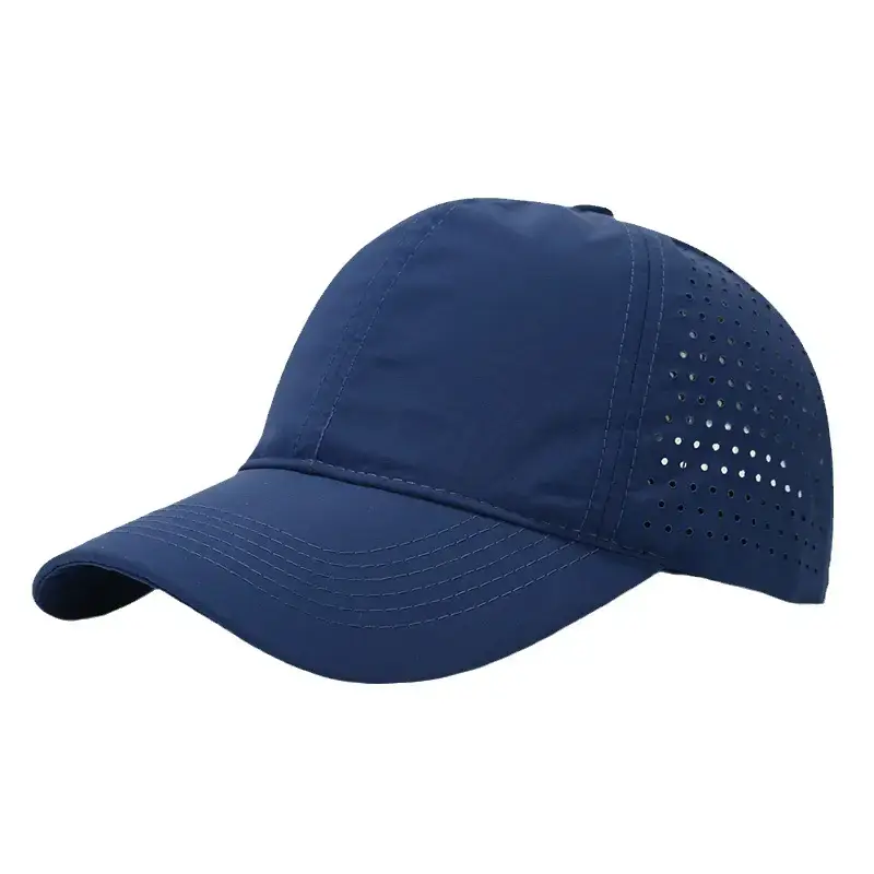 White Mesh Baseball Cap for Men Outdoor Sun Protection - Image 12