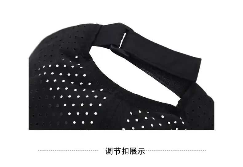 White Mesh Baseball Cap for Men Outdoor Sun Protection — feature 8