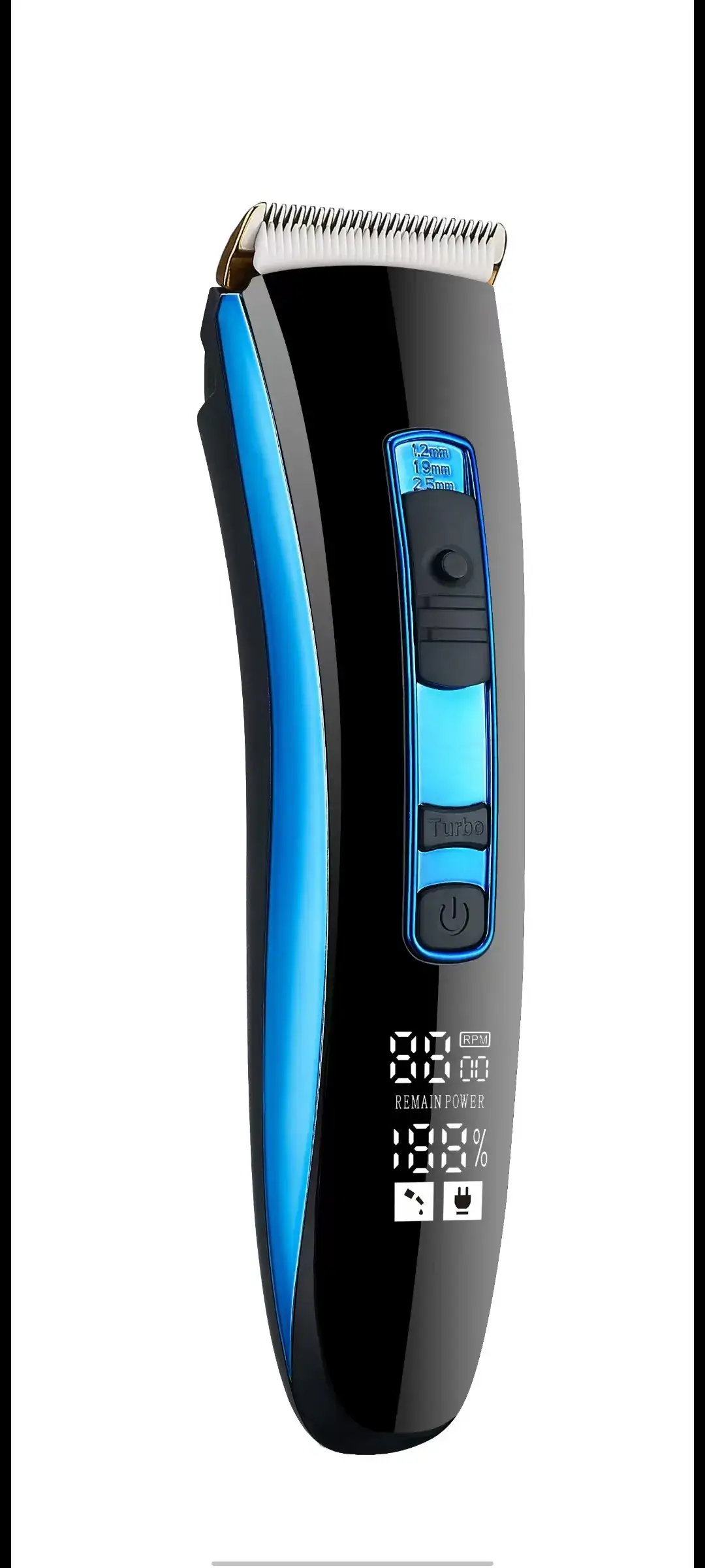 Rechargeable LCD Hair Clipper for Men - Image 6