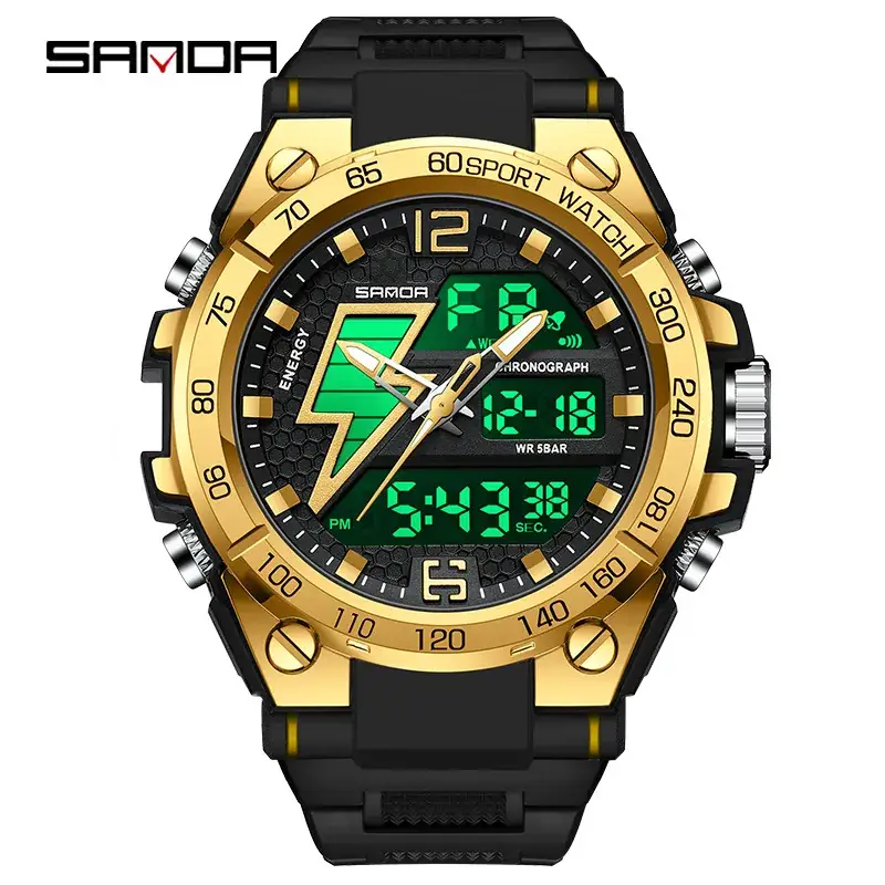 Sanda Digital Cross-Border Youth Fashion Watch - Image 4