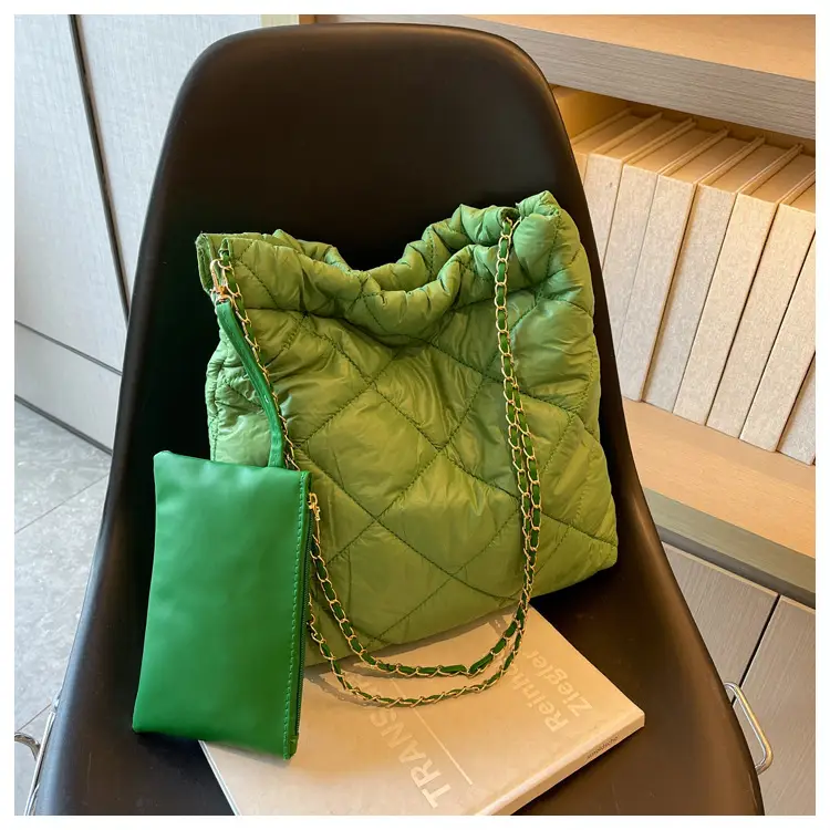 White Quilted Shoulder Bag Women 2023 Summer — feature 30