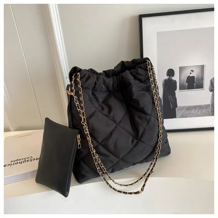 White Quilted Shoulder Bag Women 2023 Summer — feature 33