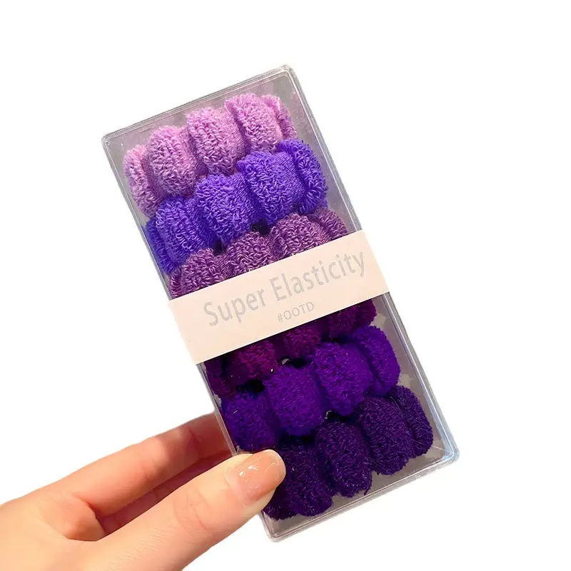 Pink Super Elastic Hair Rope for Women