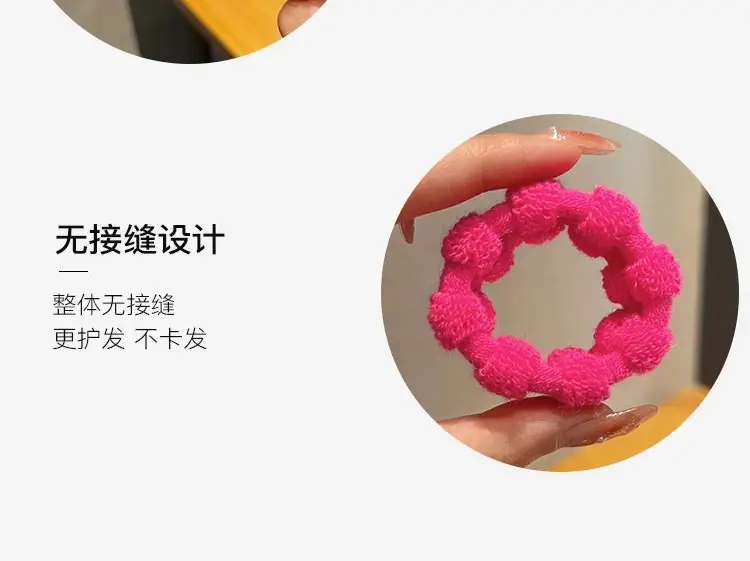 Pink Super Elastic Hair Rope for Women — feature 6