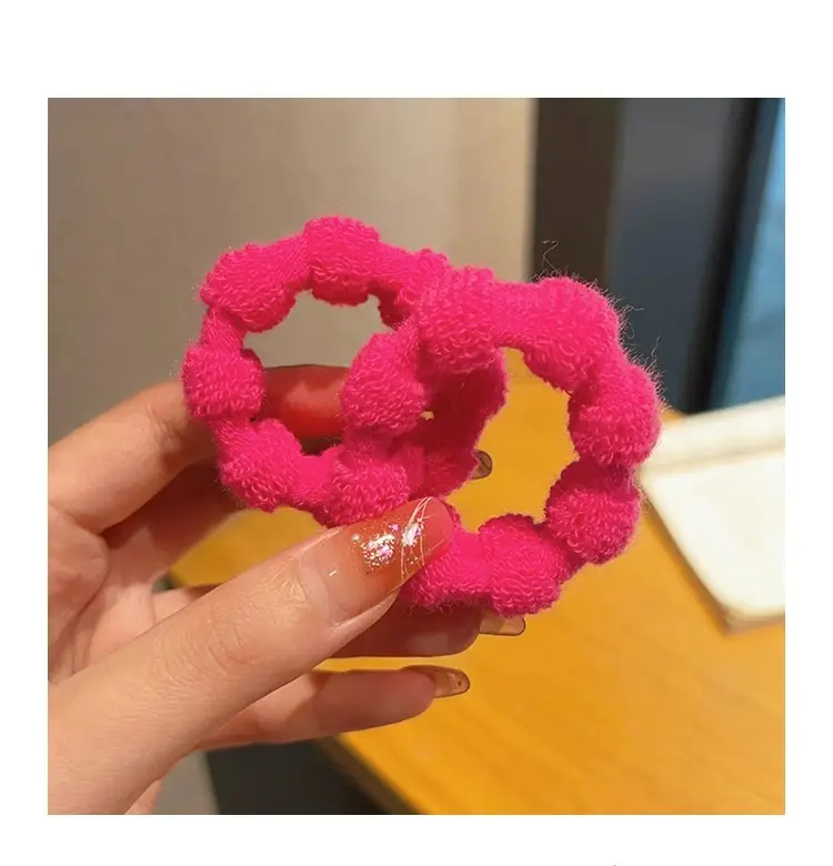Pink Super Elastic Hair Rope for Women — feature 7