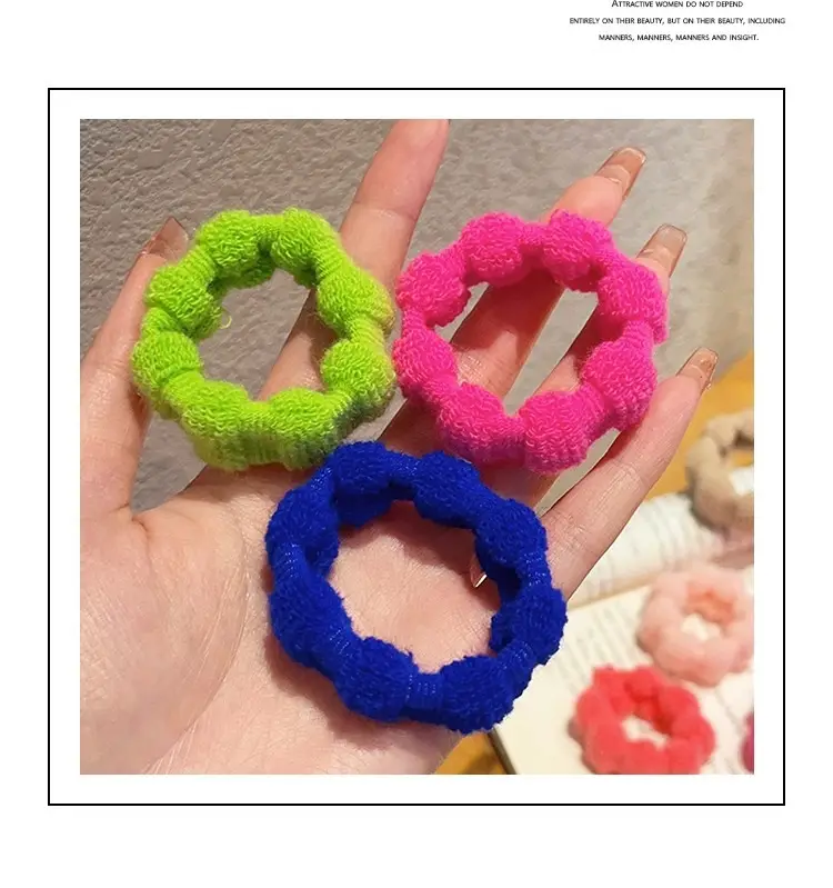 Pink Super Elastic Hair Rope for Women — feature 8