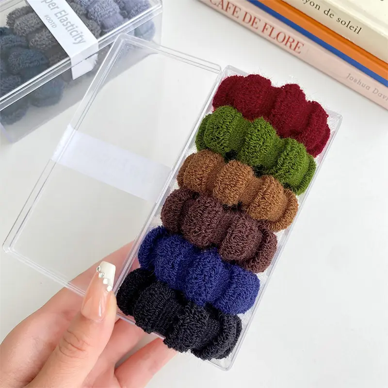 Pink Super Elastic Hair Rope for Women