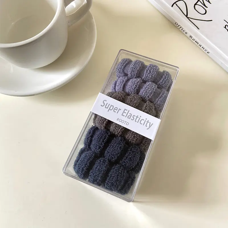 Pink Super Elastic Hair Rope for Women
