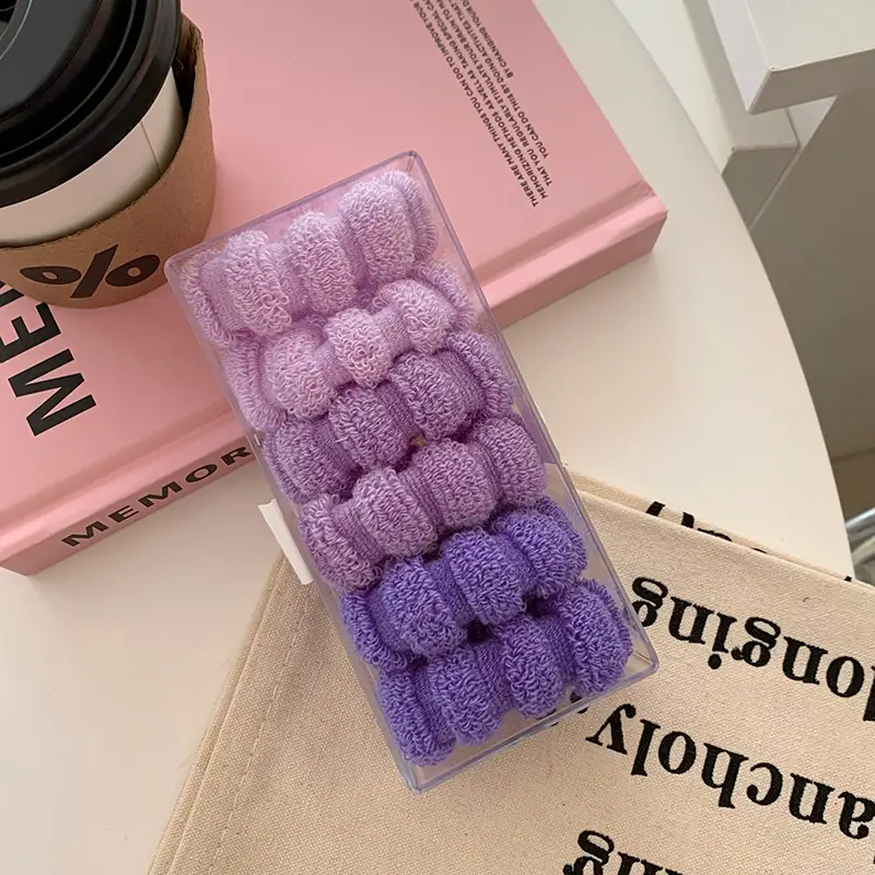 Pink Super Elastic Hair Rope for Women