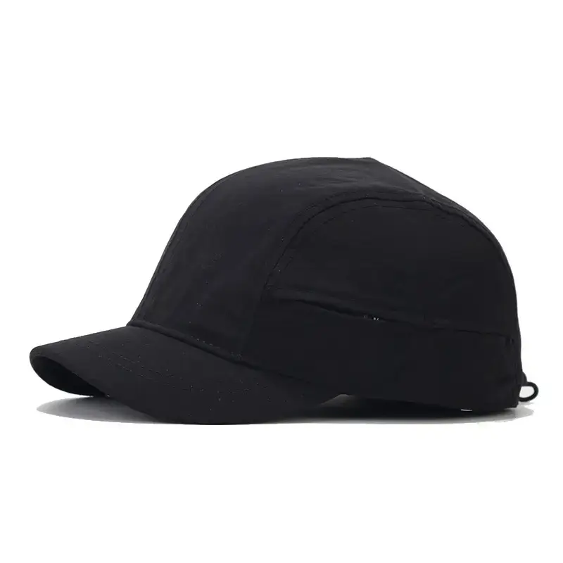 Men Women Baseball Cap Retro Soft Top Solid Color - Image 3