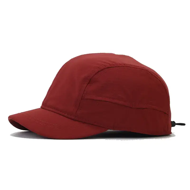Men Women Baseball Cap Retro Soft Top Solid Color - Image 5
