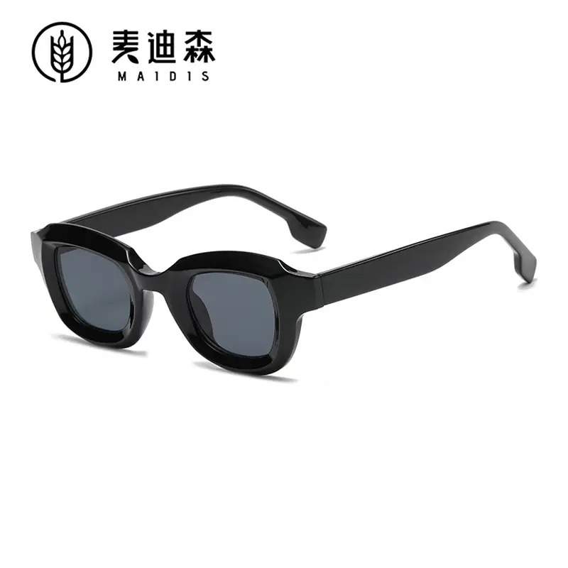 Men Women Full Frame Sunglasses Black 2334 - Image 10