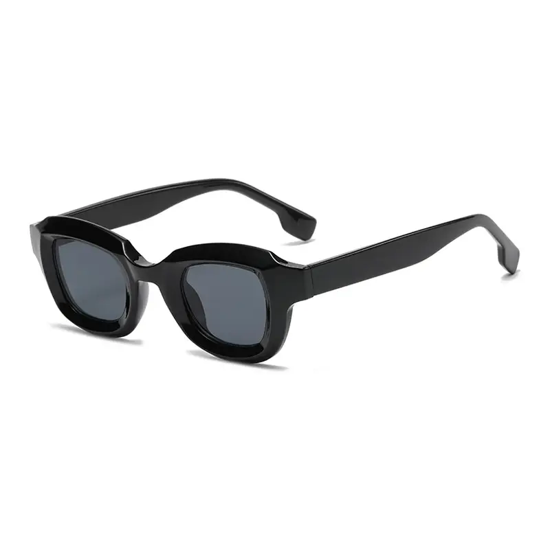 Men Women Full Frame Sunglasses Black 2334
