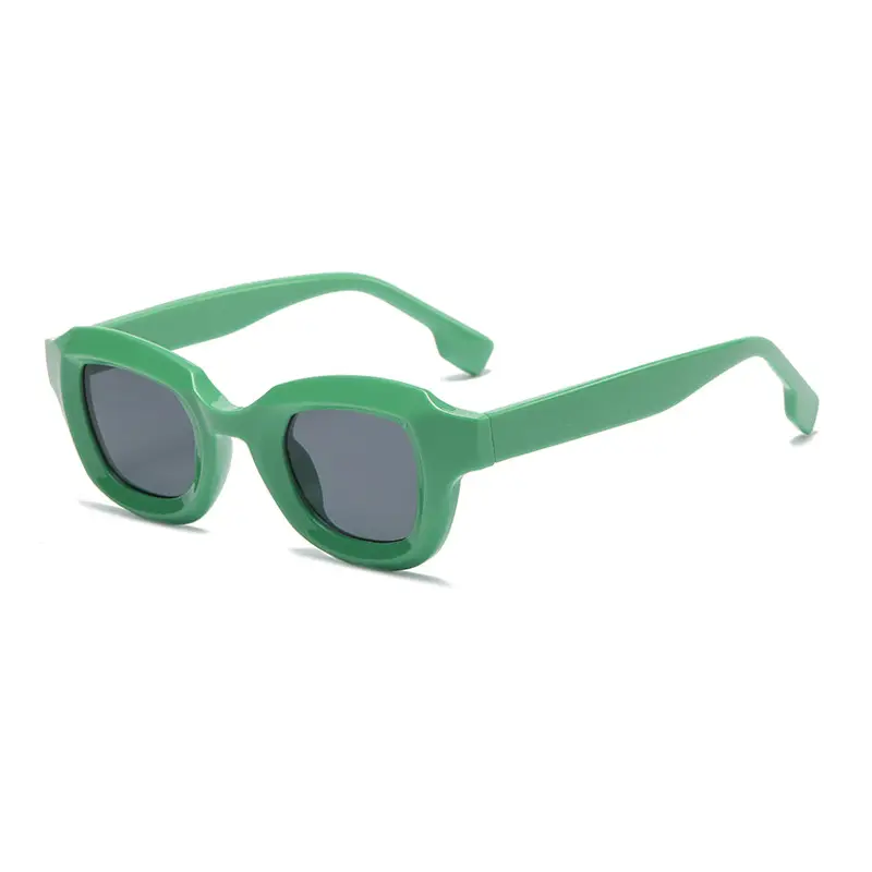 Men Women Full Frame Sunglasses Black 2334 - Image 2