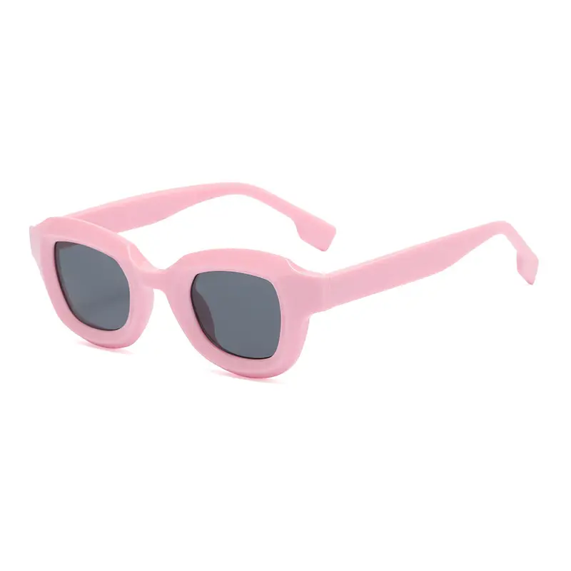 Men Women Full Frame Sunglasses Black 2334 - Image 5
