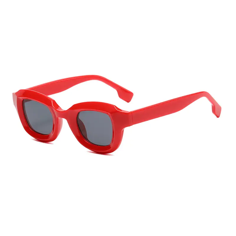 Men Women Full Frame Sunglasses Black 2334 - Image 7