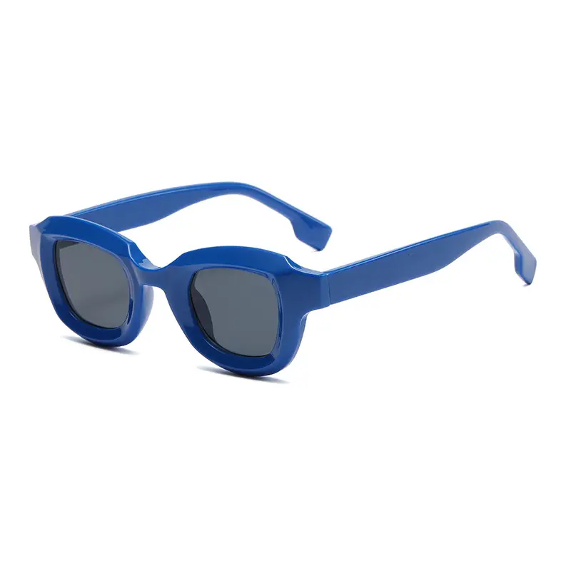 Men Women Full Frame Sunglasses Black 2334 - Image 9