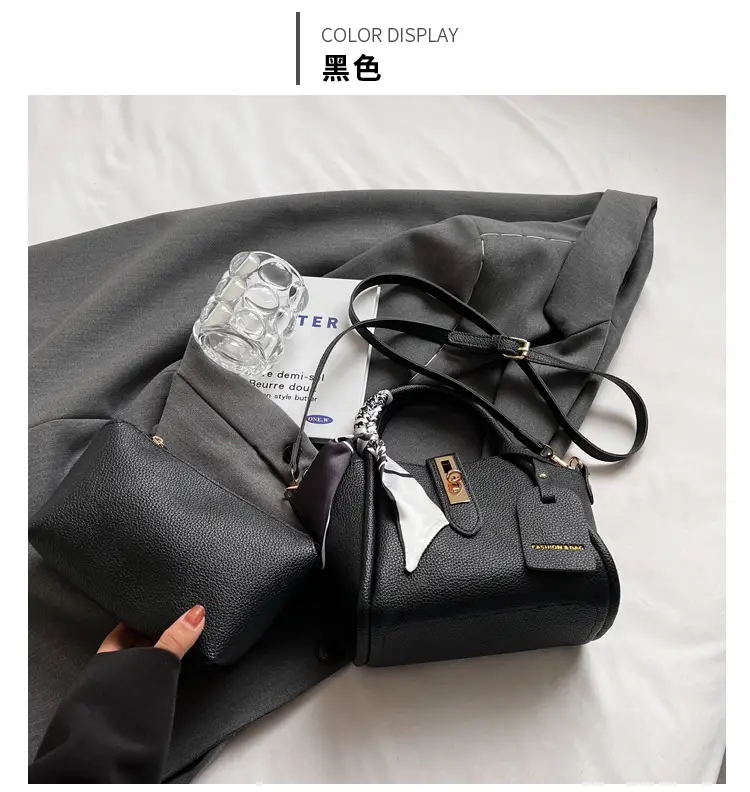Retro Wing Handbag Beige Silk Scarf Decorative Shoulder Crossbody — feature 30