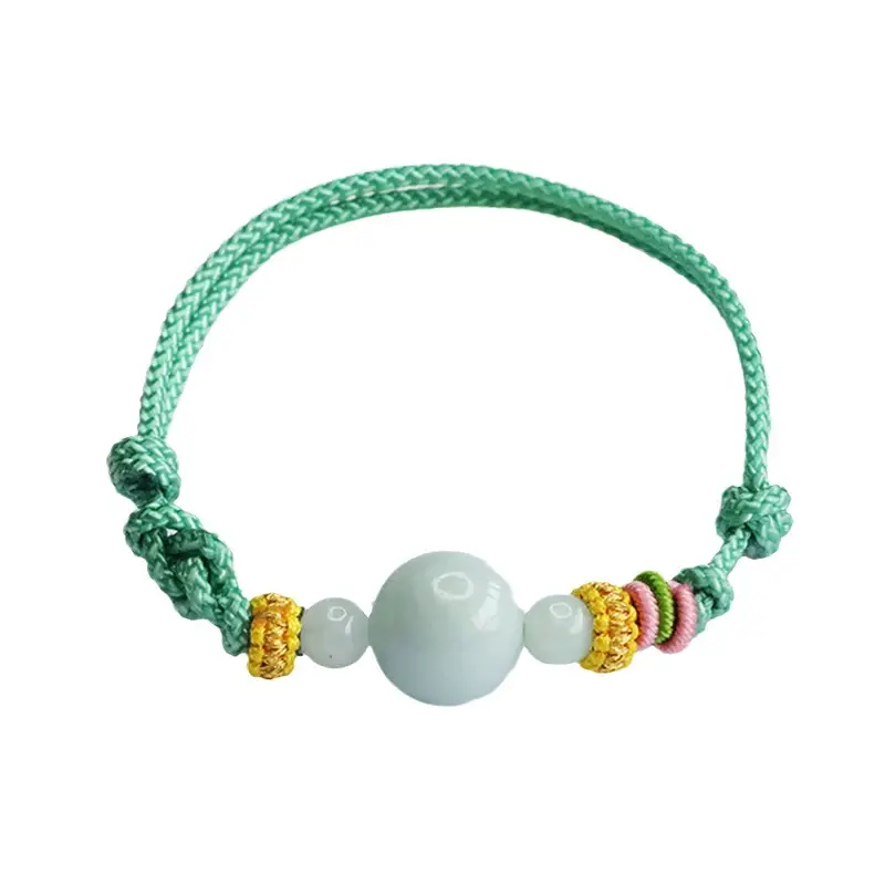 Guan Yu Natural Jade Bracelet Green Unisex Factory Wholesale Dropshipping - Image 6