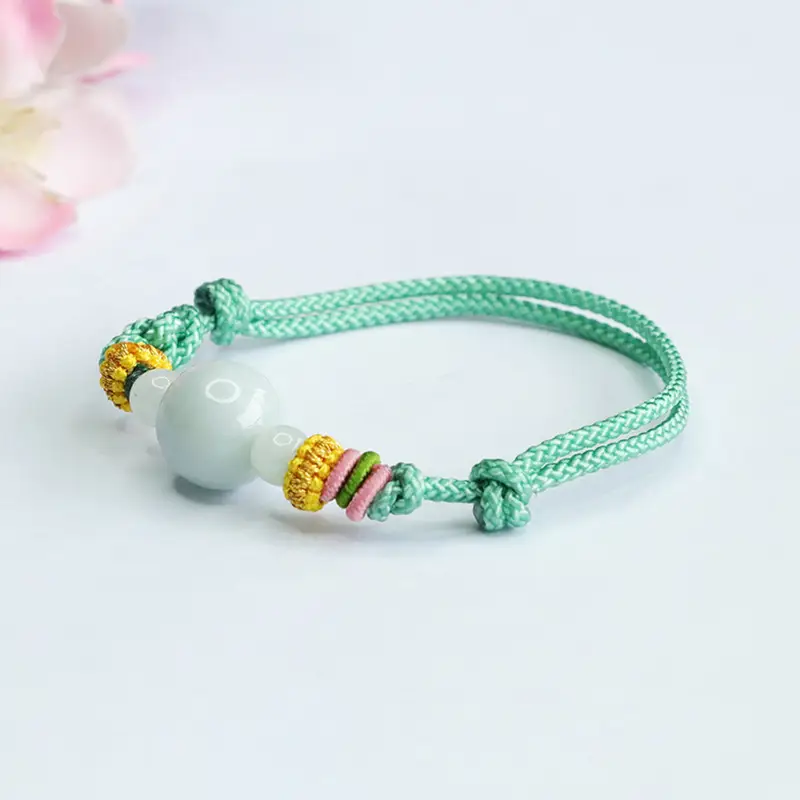 Guan Yu Natural Jade Bracelet Green Unisex Factory Wholesale Dropshipping — feature 6
