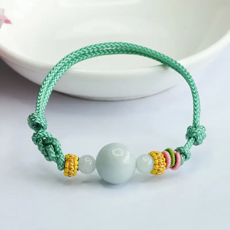 Guan Yu Natural Jade Bracelet Green Unisex Factory Wholesale Dropshipping — feature 7