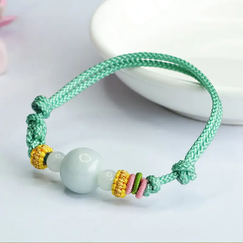 Guan Yu Natural Jade Bracelet Green Unisex Factory Wholesale Dropshipping — feature 8