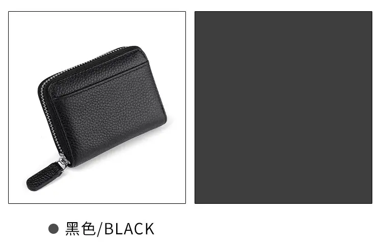 Rfid Genuine Leather Card Holder, Anti-Theft Credit Card Coin Wallet, Card Holder, Business Card Holder, Coin Purse, Accordion Card Holder — feature 16