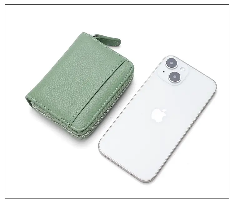 Rfid Genuine Leather Card Holder, Anti-Theft Credit Card Coin Wallet, Card Holder, Business Card Holder, Coin Purse, Accordion Card Holder — feature 18