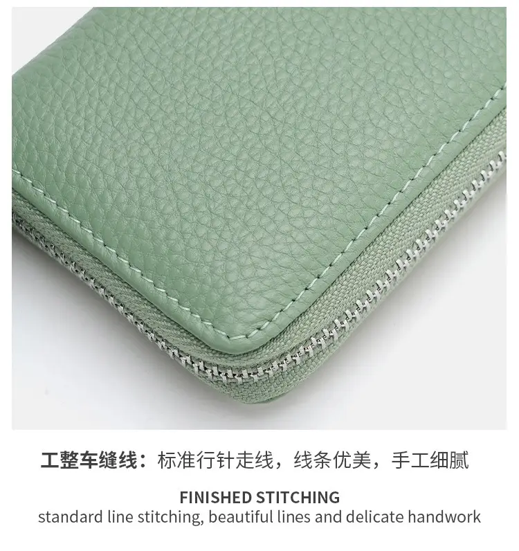 Rfid Genuine Leather Card Holder, Anti-Theft Credit Card Coin Wallet, Card Holder, Business Card Holder, Coin Purse, Accordion Card Holder — feature 22
