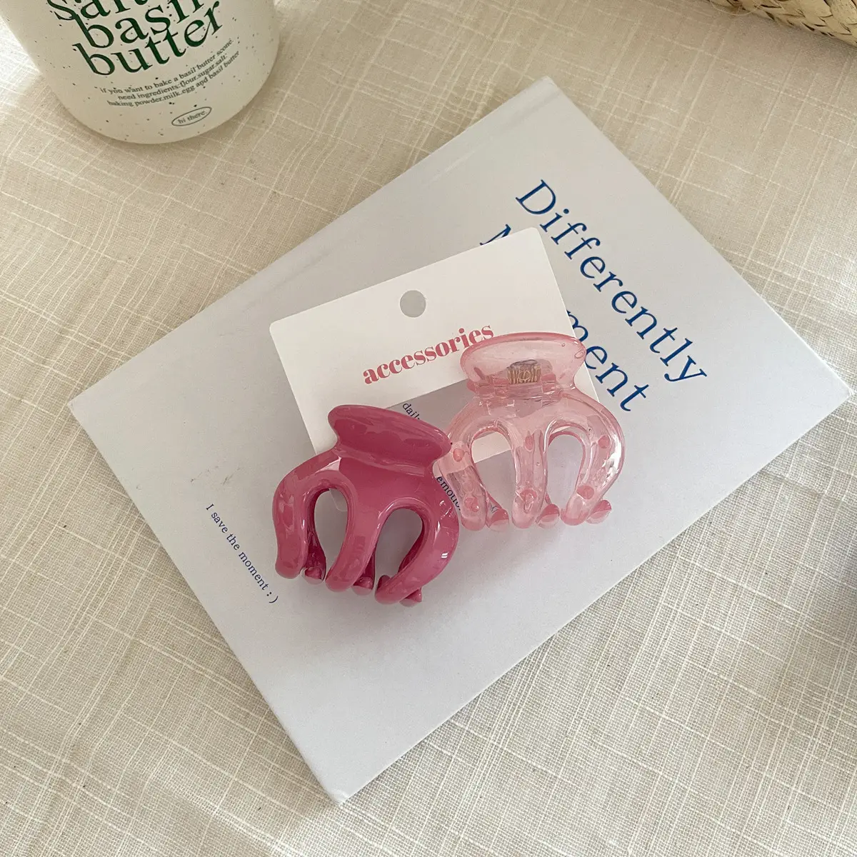 Summer Hair Clips 2 Pack Anti-collapse Sweet Color — feature 7