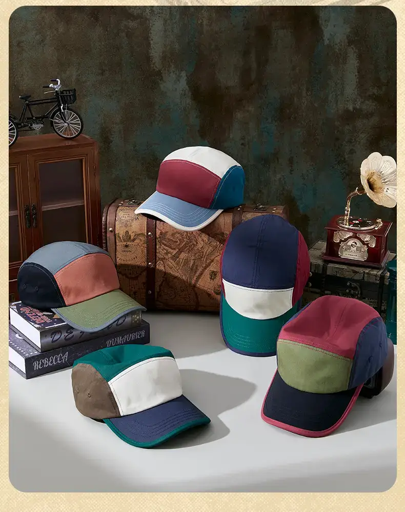 Women Men Retro Baseball Caps Matching Set — feature 14
