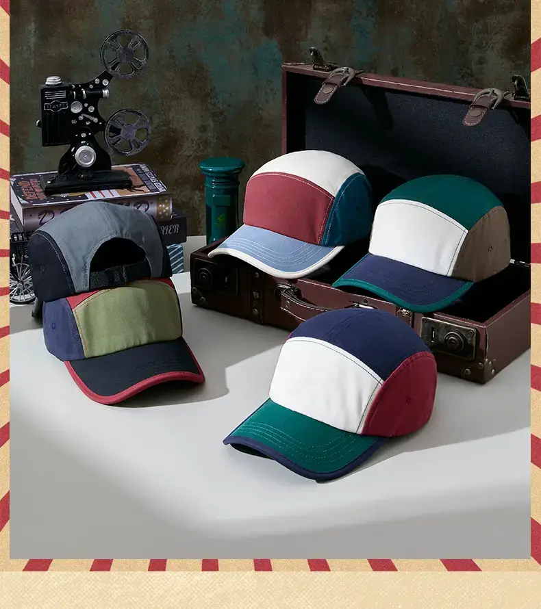 Women Men Retro Baseball Caps Matching Set — feature 3