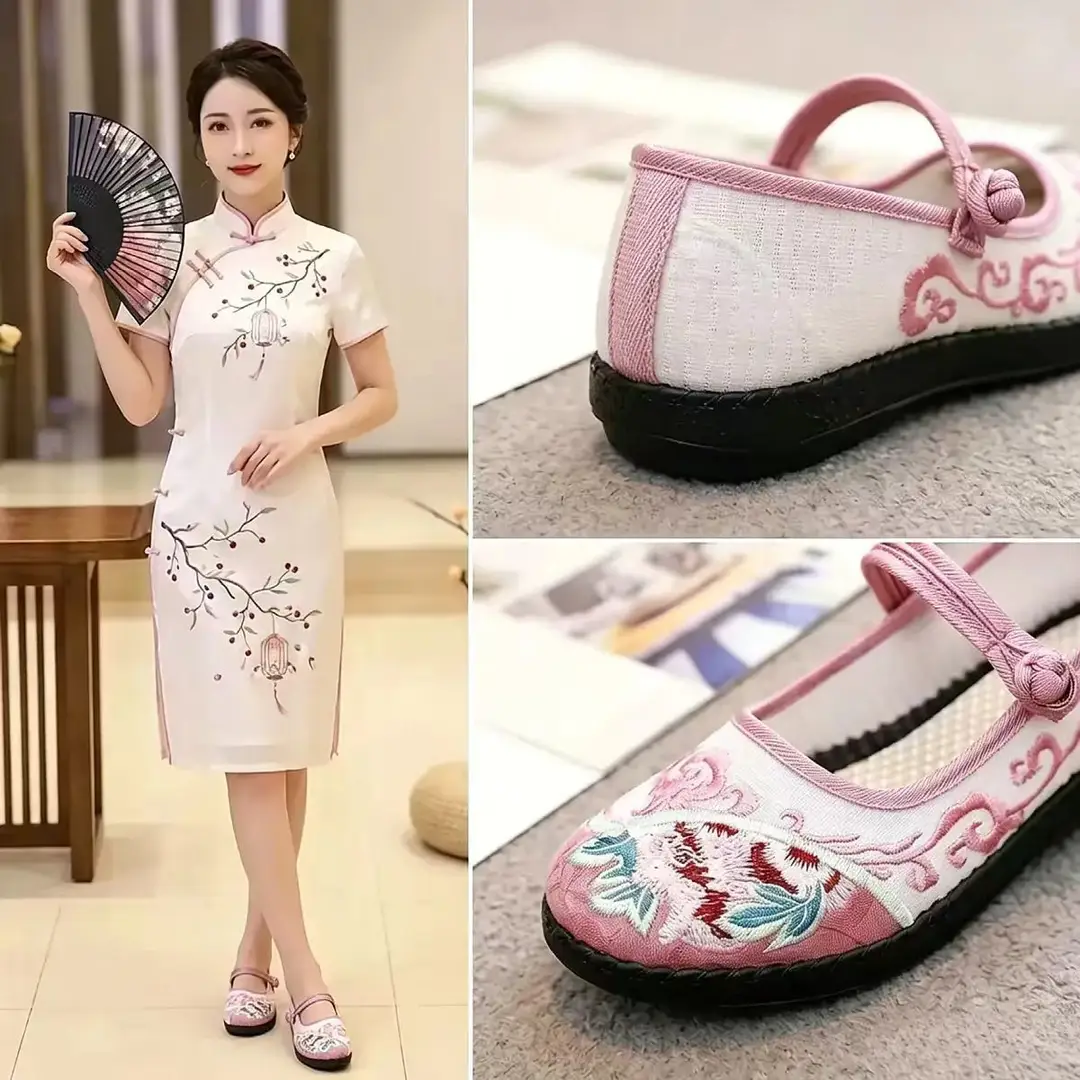 2026 New Spring Women's Mesh Shoes, Non-Slip Soft-Soled Mom Shoes, Casual Daily Shoes for Middle-Aged and Elderly Women, Single Shoes - Image 6