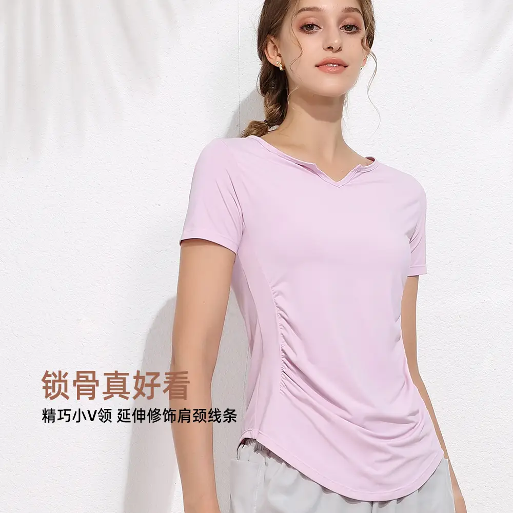 Women's Light Green Yoga Fitness Top Summer 2023 - Image 8