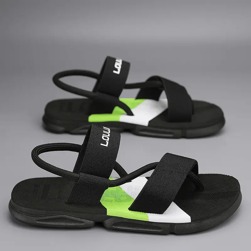 2023 Summer New Men's Casual Vietnamese Slippers Korean Fashionable Beach Flip-Flops Outdoor Fashion Sandals