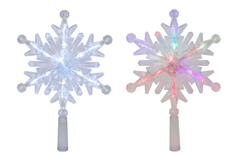 LED Five-Pointed Star Snowflake Decor 20x29CM — feature 12