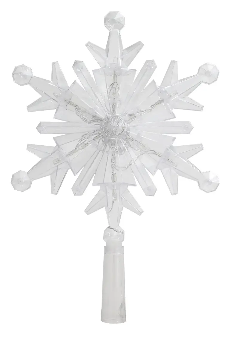 LED Five-Pointed Star Snowflake Decor 20x29CM — feature 13