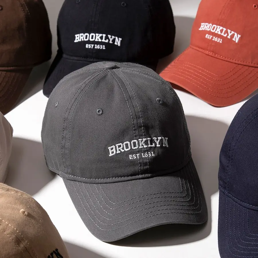 Brooklyn Embroidered Baseball Cap Women Men Summer - Image 6